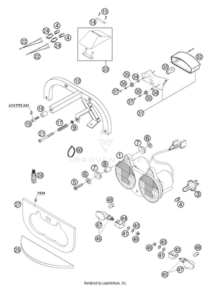 Head Light, Lights Schematic