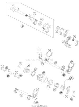 Shifting Mechanism Schematic