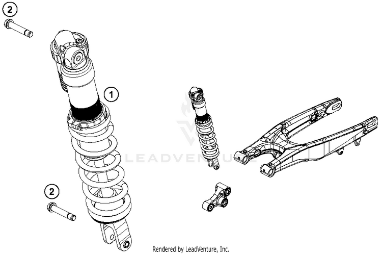 Monoshock 150 SX Chassis - 2016 Schematic
