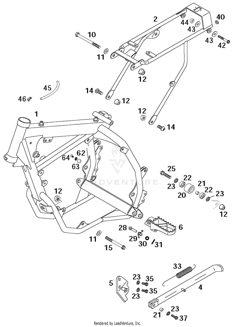 Frame, Sub Frame Schematic