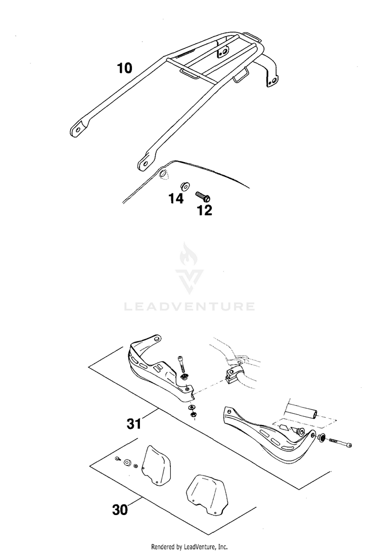 *Accessories 125 EXC Chassis - 2000 Schematic