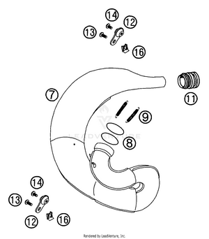 Exhaust Pipe Schematic