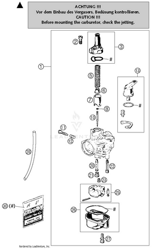Carburetor Dellorto Schematic