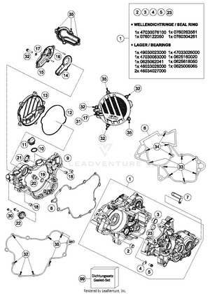 Engine Case Schematic