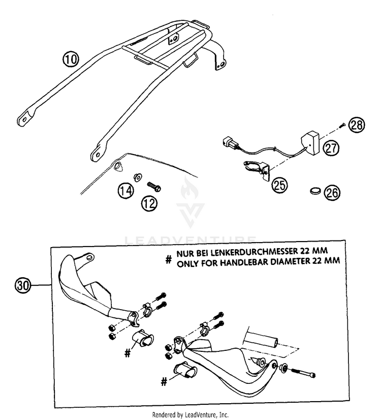 *Accessories 200 EXC Chassis - 2003 Schematic