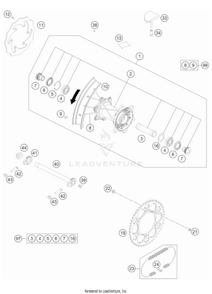 Rear Wheel Schematic