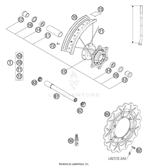 Front Wheel 17