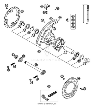 Rear Wheel Schematic
