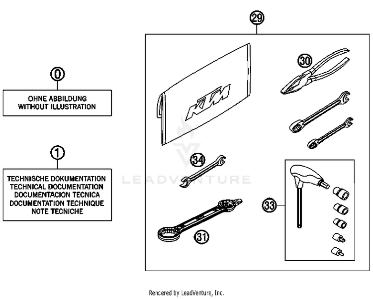 Accessories Kit 150 XC USA Chassis - 2013 Schematic