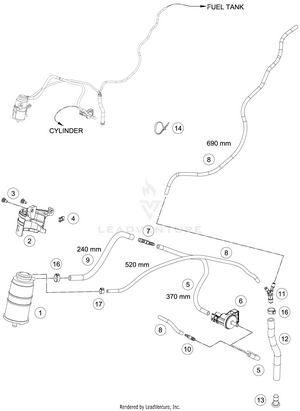 Evaporative Canister Schematic