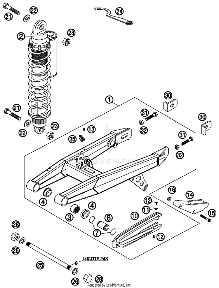 Swing Arm Schematic