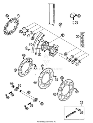 Rear Wheel Schematic
