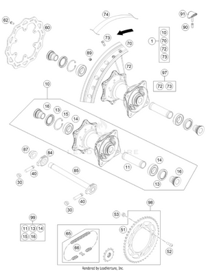 Rear Wheel Schematic