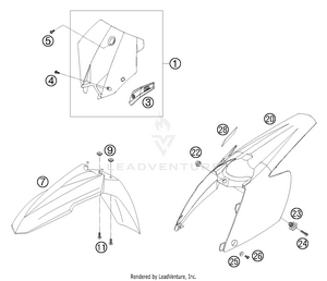 Mask, Fenders Schematic
