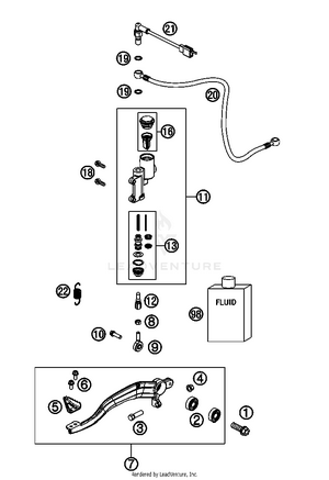 Rear Brake Control Schematic