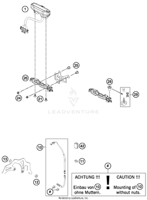 Instruments, Lock System Schematic