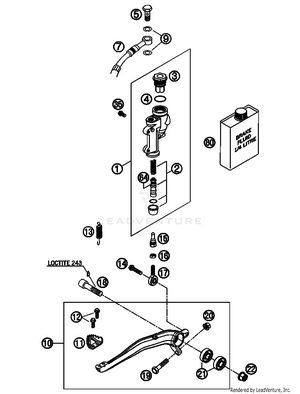 Rear Brake Control Schematic