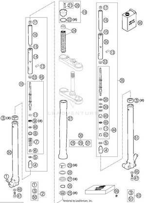 Fork Legs Marzocchi Schematic