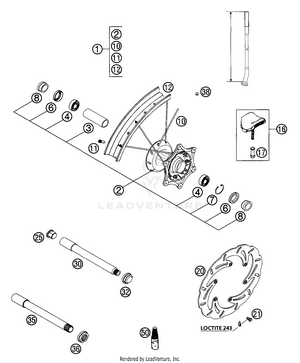 Front Wheel (eu) Schematic