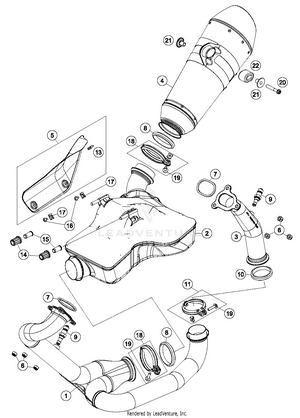 Exhaust System Schematic