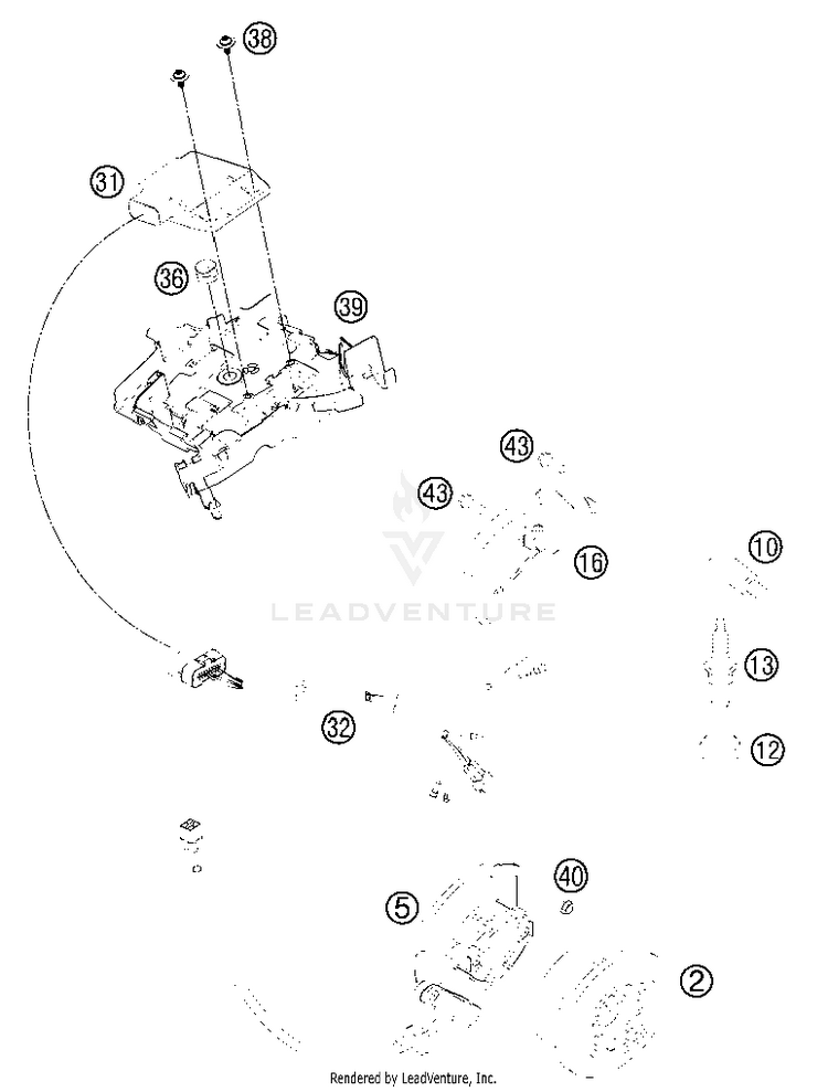 Ignition System 150 XC Engine - 2013 Schematic