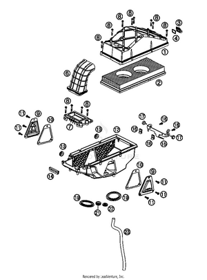 Air Filter Box Schematic