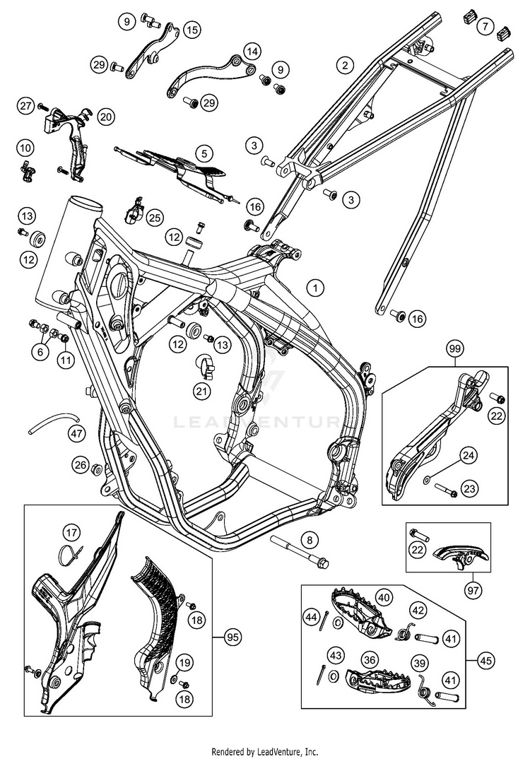 Frame 300 XC-W TPI CHASSIS - 2020 Schematic