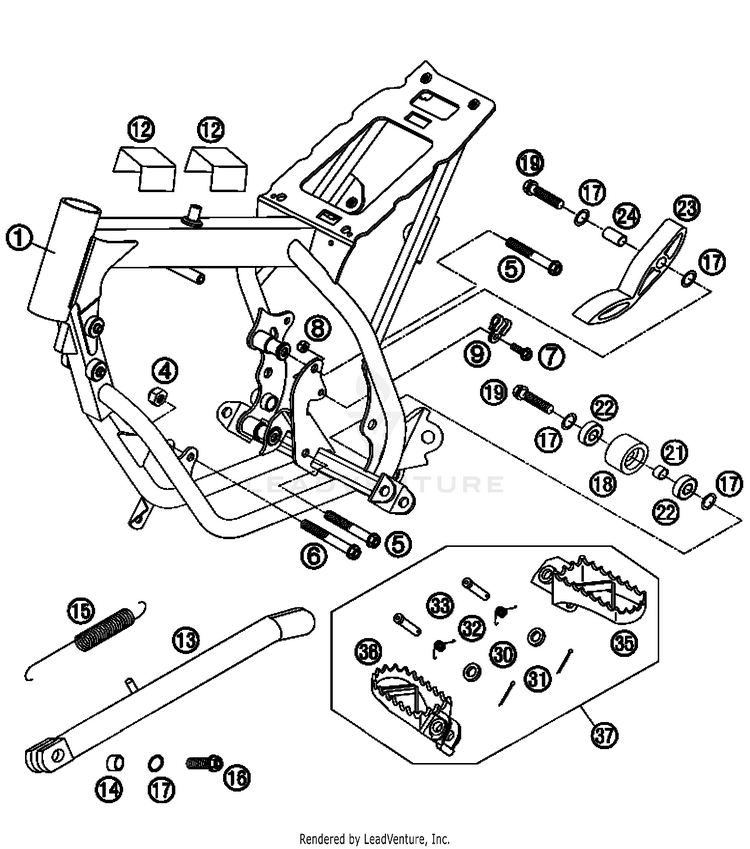 Frame 50 Mini Adventure Chassis - 2008 Schematic