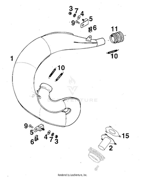 Exhaust Pipe Schematic