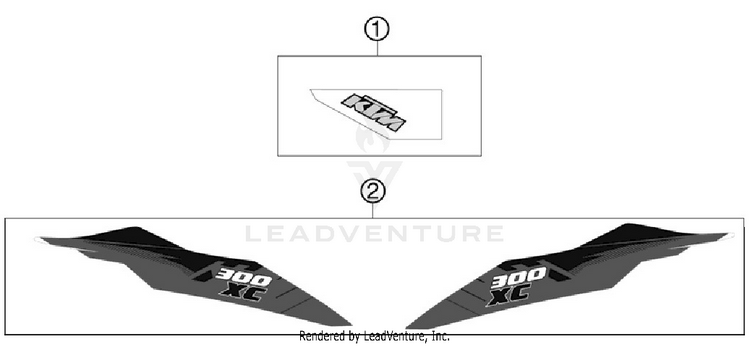 Decal 300 XC Chassis - 2012 Schematic