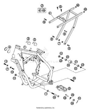 Frame, Sub Frame Schematic