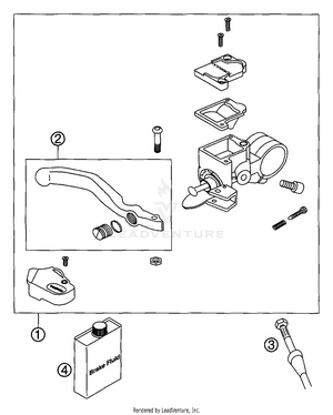 Hand Brake Cylinder Formula Schematic