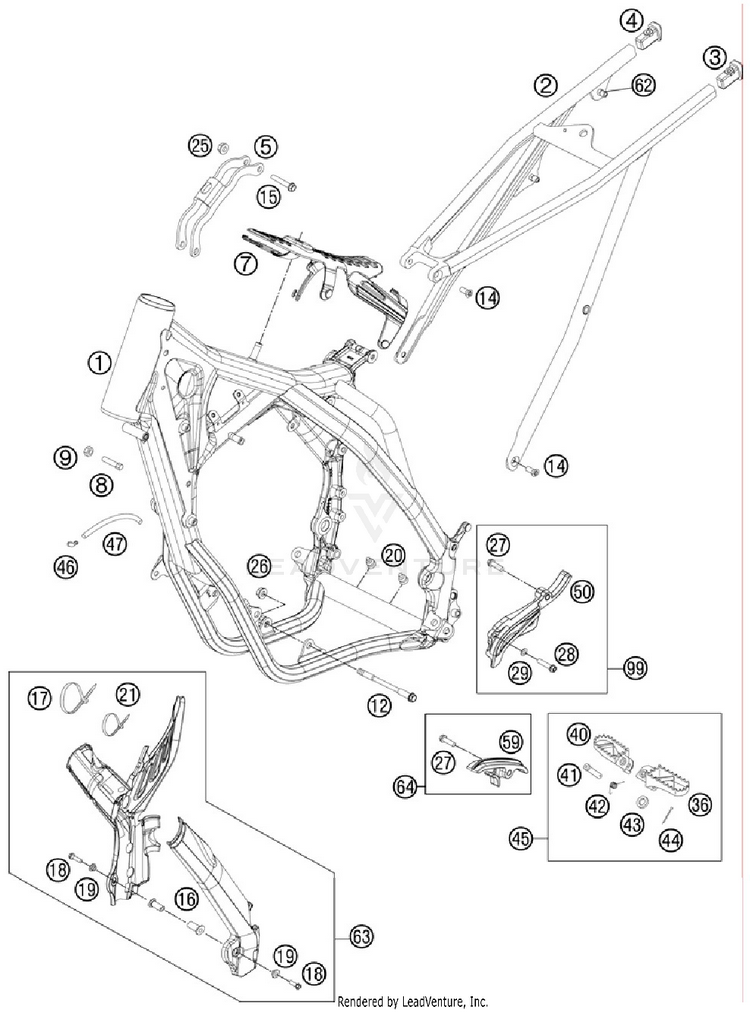 Frame 200 XCW Chassis - 2012 Schematic