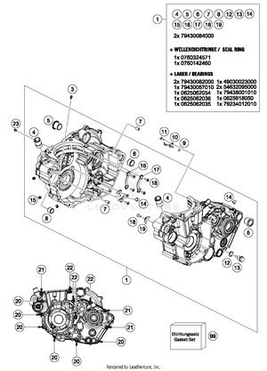 Engine Case Schematic