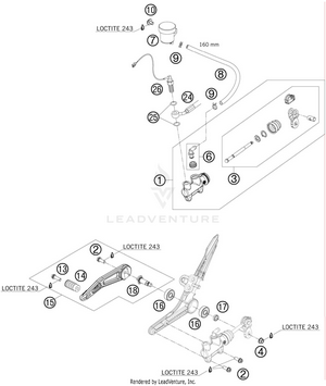 Rear Brake Control Schematic