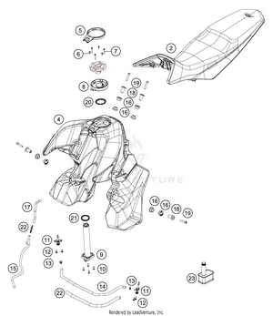 Tank, Seat Schematic