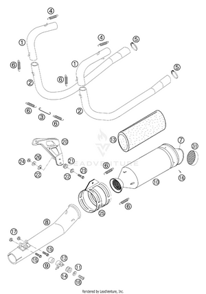 Pipes, Silencer Schematic