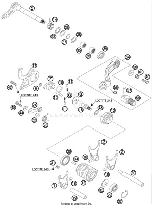 Shifting Mechanism Schematic