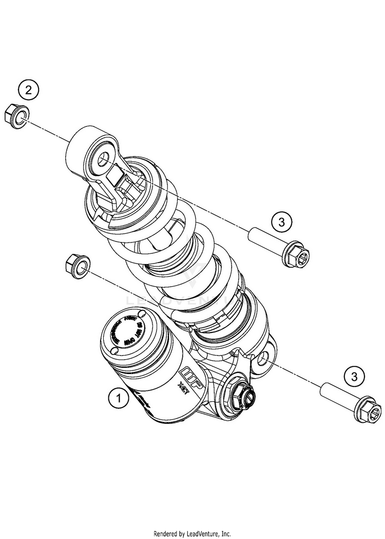 Shock Absorber SX-E 5 CHASSIS - 2020 Schematic