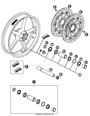 Front Wheel Schematic
