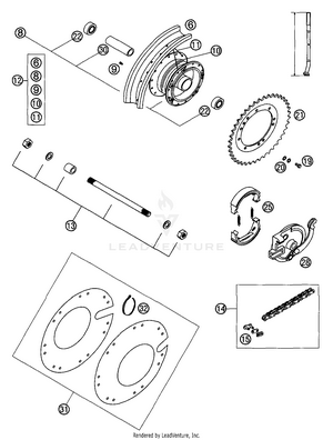 Rear Wheel Schematic
