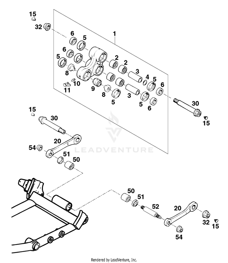 Pro Lever System 620 R Chassis - 1998 Schematic