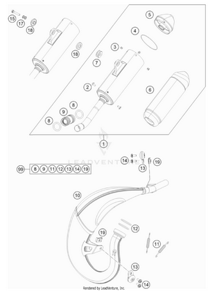 Exhaust System Schematic