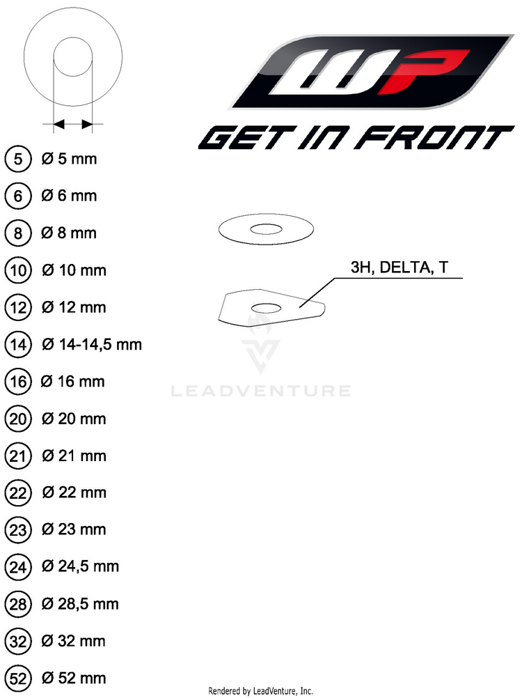 Wp Shims For Setting 250 SX-F CHASSIS - 2019 Schematic