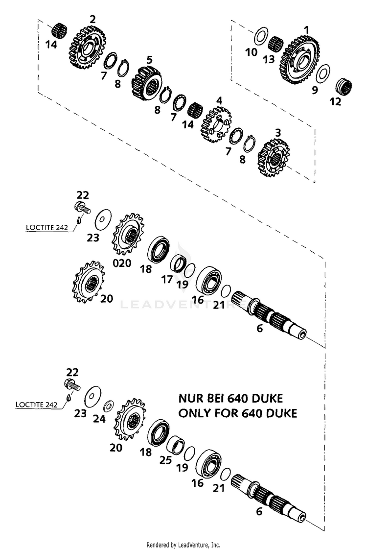 Transmission Ii 640 LC4-E Engine - 2000 Schematic