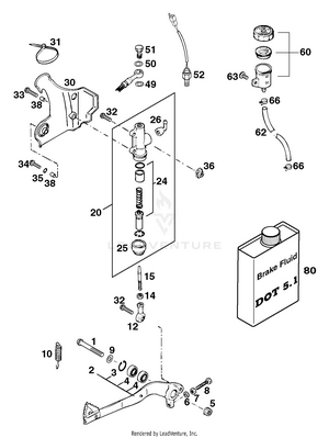 Rear Brake Control Schematic