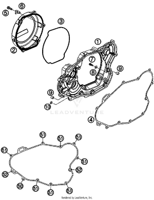 Clutch Cover Schematic