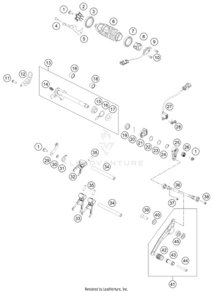 Shifting Mechanism Schematic