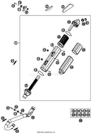Exhaust System Schematic