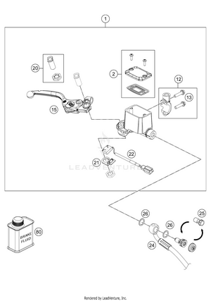 Front Brake Control Schematic